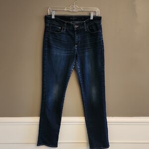 Lucky Brand Women's Deep Indigo Skinny Jeans